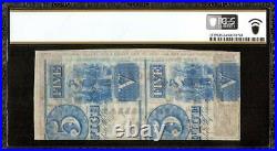 1862 $1 Dollar Louisiana Treasury Note CIVIL War Emergency Issue Money Pcgs 64
