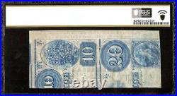1862 $1 Dollar Louisiana Treasury Note CIVIL War Emergency Paper Money Pcgs 64