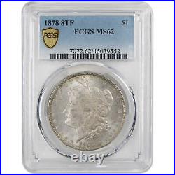 1878 8TF Morgan Dollar MS 62 PCGS 90% Silver Uncirculated SKUI3846