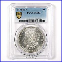 1878 8TF Morgan Dollar MS 62 PCGS Silver $1 Uncirculated SKUI11337