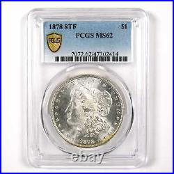 1878 8TF Morgan Dollar MS 62 PCGS Silver $1 Uncirculated SKUI11338