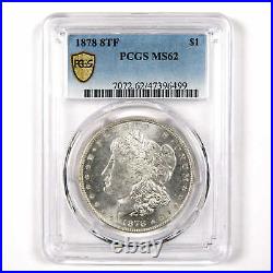 1878 8TF Morgan Dollar MS 62 PCGS Silver $1 Uncirculated SKUI11339