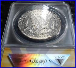 1878 VAM 194 7TF Morgan Dollar Reverse of 78 MS 62 CAMEO PL ANACS BROKEN'D
