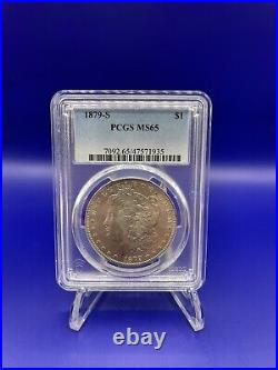 1879-S Morgan Silver Dollar, PCGS MS 65 (Uncirculated)