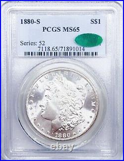 1880-S PCGS MS65 CAC Morgan Silver Dollar 891014