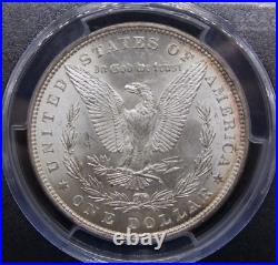 1881-p Silver Morgan Dollar Pcgs Near Gem-bu Ms64 Blast White Highest-grades