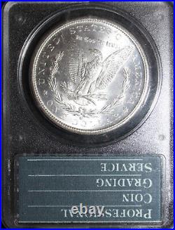 1882-S MS64 Morgan Dollar, PCGS 5018508, CAC, Original Rattler Holder Wow