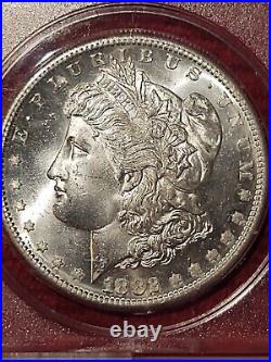1882-S Morgan Silver Dollar MS 65 PCGS Rattler-Scarce VAM 37 Concave Obverse