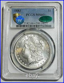1883 P Morgan Silver Dollar PCGS MS-66+ CAC Sight White