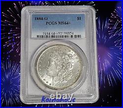 1884 O Morgan Dollar PCGS MS64+ UNCIRCULATED SILVER $1 Coin BUY IT NOW Free Ship