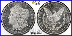 1886 PCGS MS63DMPL Morgan Silver Dollar 496241