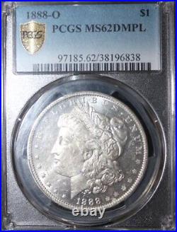 1888-O MS62DMPL Morgan Dollar, PCGS 38196838
