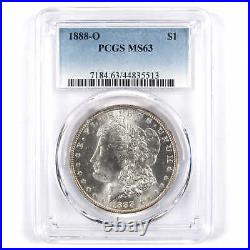 1888 O Morgan Dollar MS 63 PCGS 90% Silver $1 Uncirculated SKUI7633