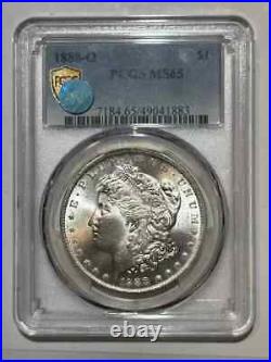 1888 O Morgan Silver Dollar PCGS MS-65 Sight White