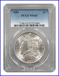 1889 Silver Morgan Dollar PCGS MS65