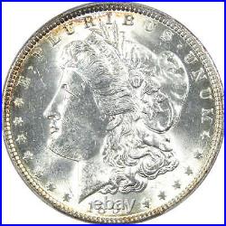 1891 Morgan Dollar MS 62 PCGS Silver $1 Uncirculated Coin SKUI14312