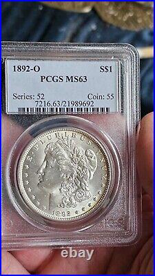 1892-O Morgan Silver Dollar MS63 PCGS Beautiful Coin