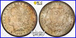 1902-O Morgan Silver Dollar PCGS MS65 New Orleans Mint INCREDIBLE TONING! N. R