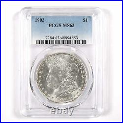 1903 Morgan Dollar MS 63 PCGS Silver $1 Uncirculated Coin SKUI11587