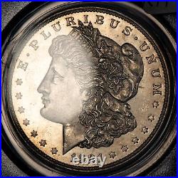1921 $1 Morgan Silver Dollar OGH Rattler PCGS MS 63 Rare Looks PL X4795