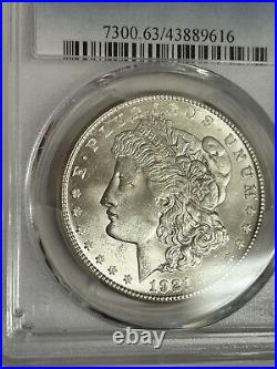 1921-s morgan pcgs ms63 Very Top Of Grade For Sure. Eye Candy Shine