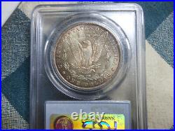 Pcgs Ms65 1883-o Morgan 90% Silver Dollar Some Toning